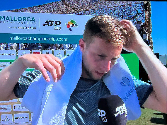 Champion des ATP-Turniers Griekspoor Tallon.