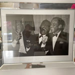 Bild 1 x Bild, Dean Martin / Frank Sinatra inkl. Rahmen