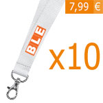 Bild 10 x Schlüsselanhänger mit BLE-Logo